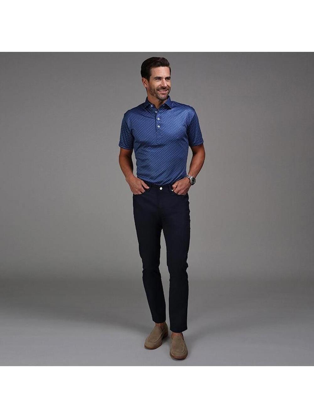 Collars & Co. NWT CEO Chino Five Pocket Cotton Stretch Pants - Size W34/L34 - Picture 2 of 5